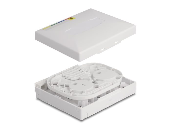קופסא FTTH לחיבור 4 סיבים אופטיים - delock.israel