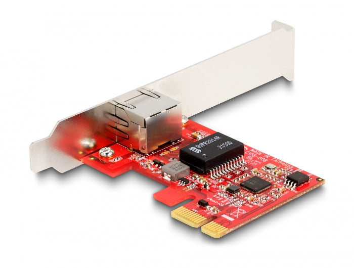 כרטיס רשת קווי RJ45 2.5Gigabit Low profile צ'יפ אינטל i225V - delock.israel