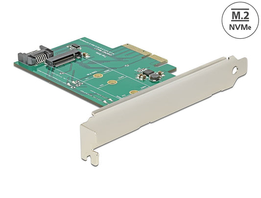 כרטיס PCI-E x4 עבור כונן M.2 NVMe Key M - delock.israel