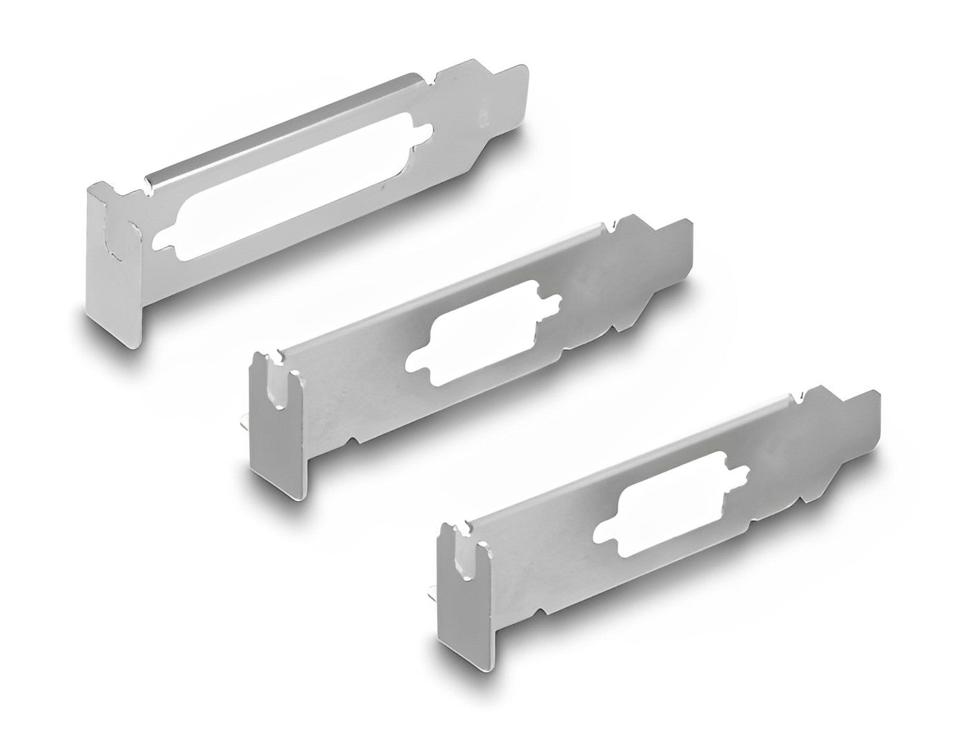 כרטיס PCIe x1 Serial RS-232 Low profile עם 2 יציאות DB9 + יציאת Parallel צ'יפ ASIX - delock.israel