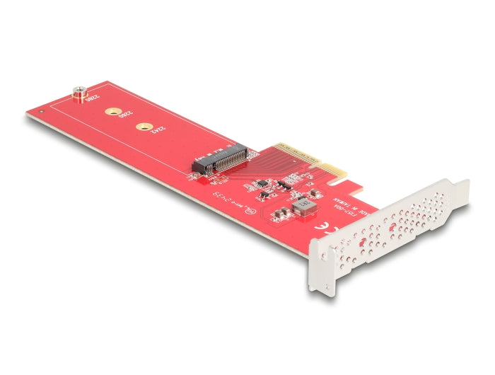 כרטיס PCI Express x4 מבית Delock גרמניה מאפשר להוסיף למחשב שולחני חיבור פנימי אחד לכונן M.2 בפורמט 2280, 2260 או 2242