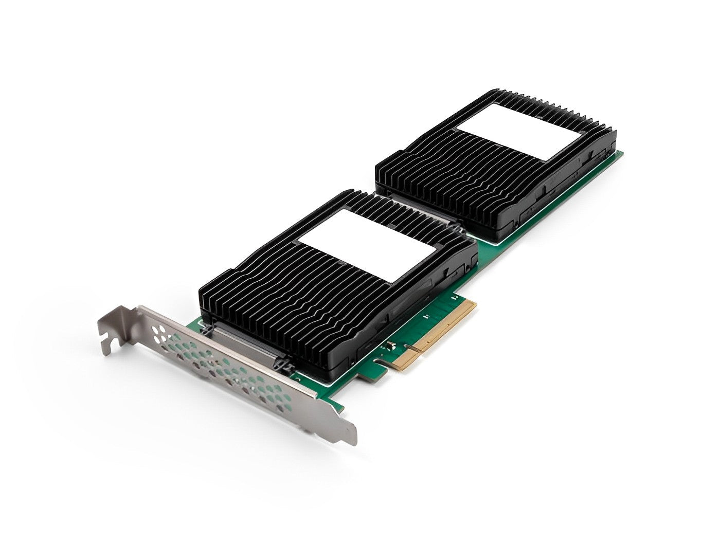 כרטיס PCIe x8 עבור 2 כוננים U.2 NVMe SFF-8639 - Bifurcation (236x87 מ"מ) - delock.israel