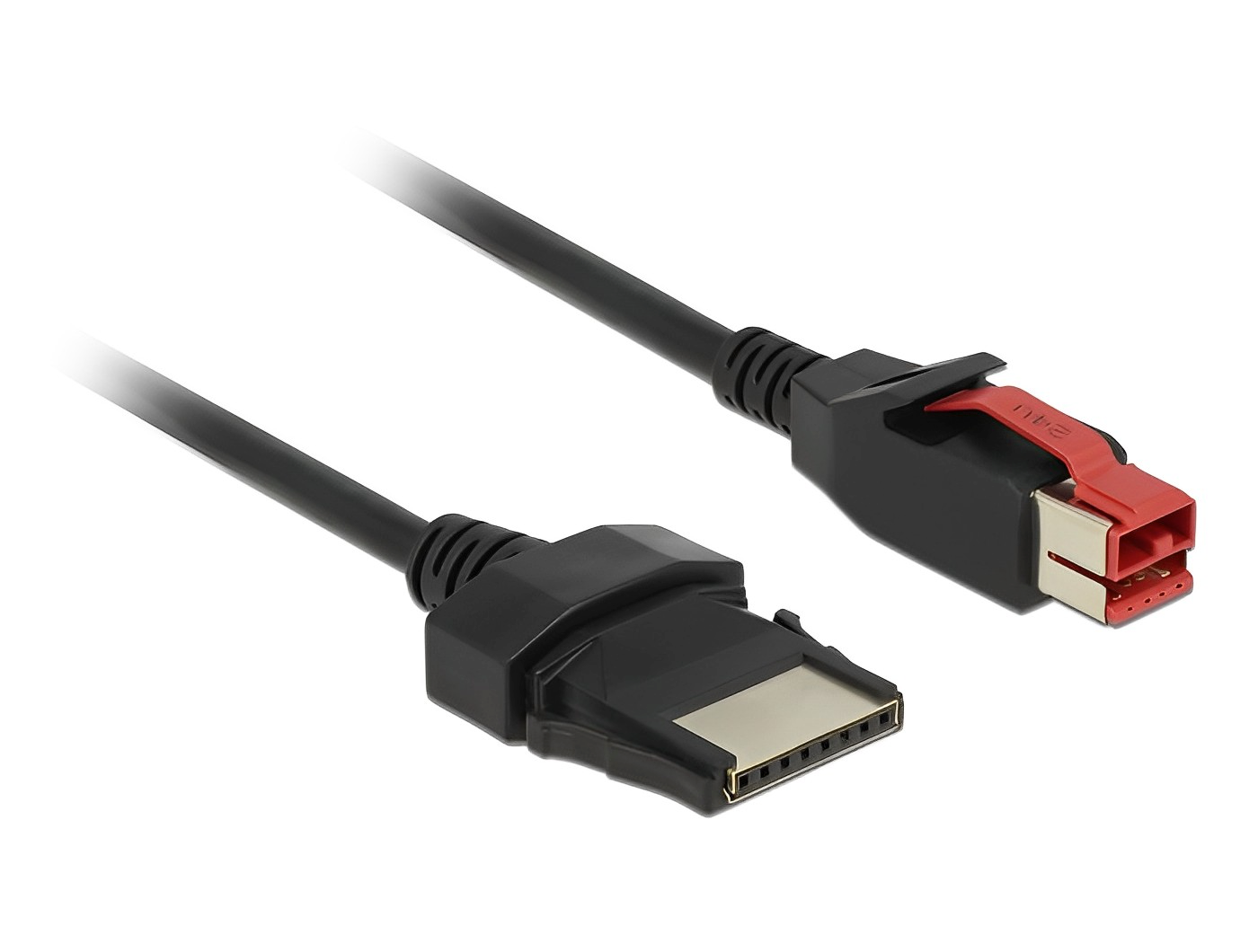 כבל USB עבור מדפסות קופה ומסופים תקע PoweredUSB 24V לתקע 8 פין - delock.israel