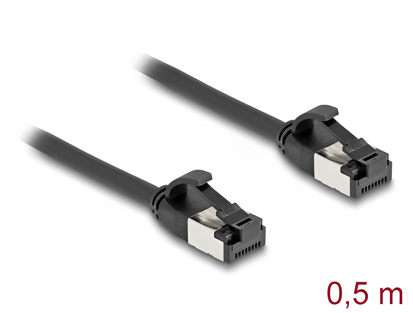 כבל רשת מסוכך RJ45 Cat.8.1 U/FTP flexible ז/ז - delock.israel