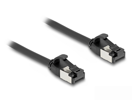 כבל רשת מסוכך RJ45 Cat.8.1 U/FTP flexible ז/ז - delock.israel