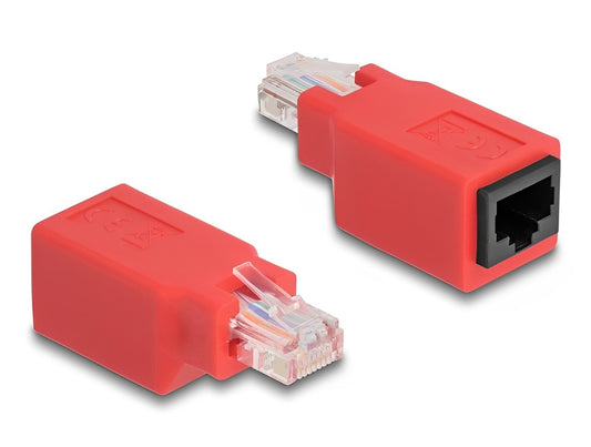 Delock RJ45 Crossover Adapter male > jack - delock.israel