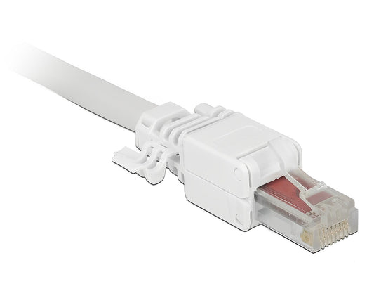 תקע רשת לא מסוכך RJ45 Cat.6 UTP ללא כלי - delock.israel