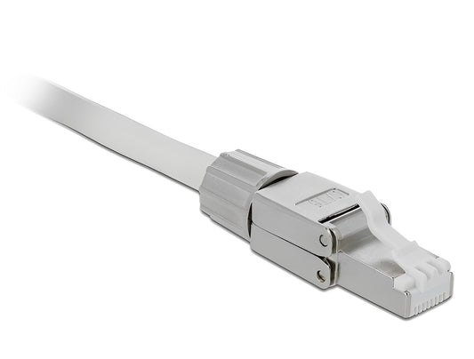 תקע רשת מסוכך RJ45 Cat.6 ללא כלי עבודה - delock.israel