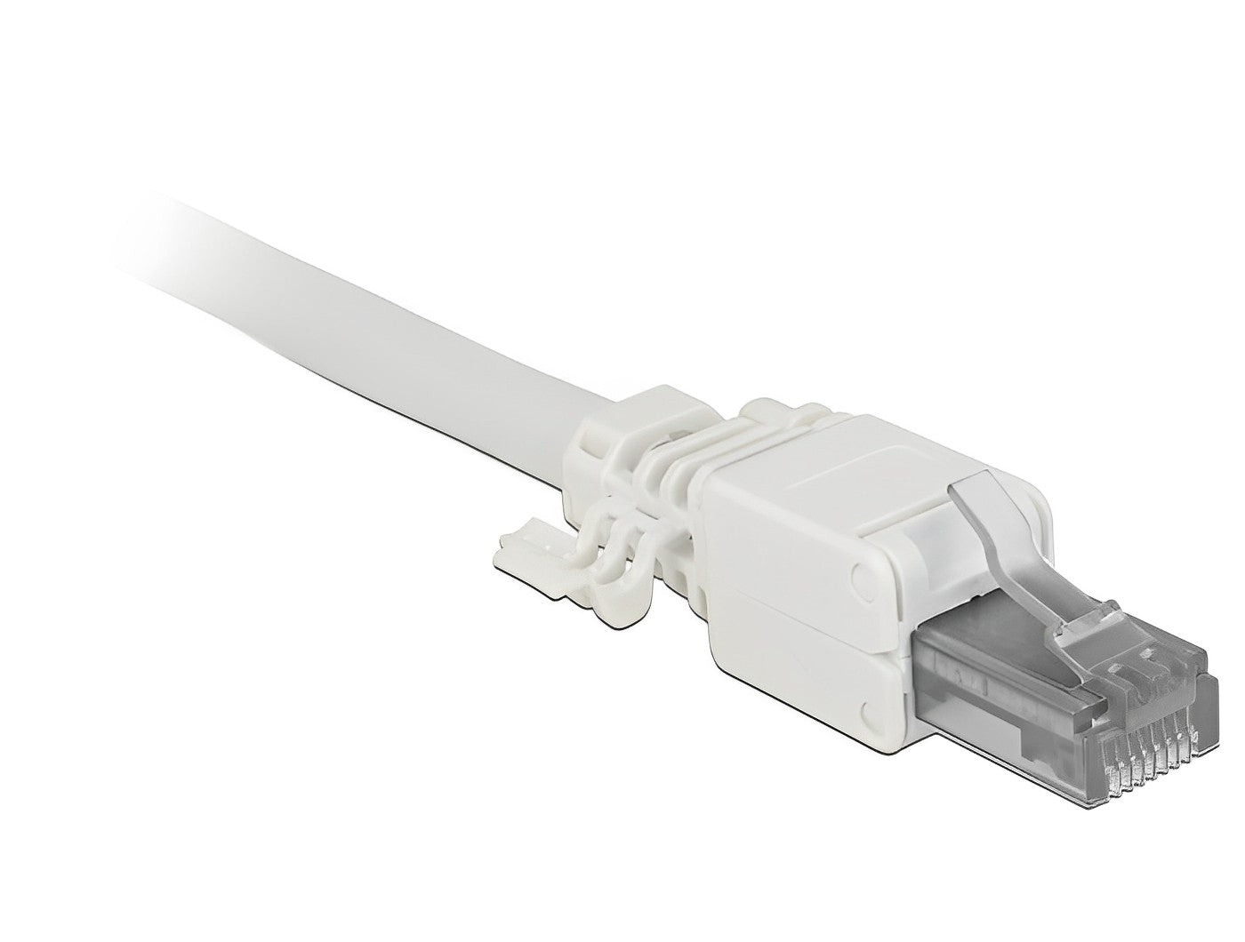 תקע רשת לא מסוכך RJ45 Cat.6A UTP ללא כלי עבודה - delock.israel