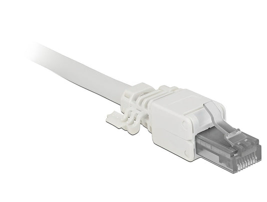 תקע רשת לא מסוכך RJ45 Cat.6A UTP ללא כלי עבודה - delock.israel