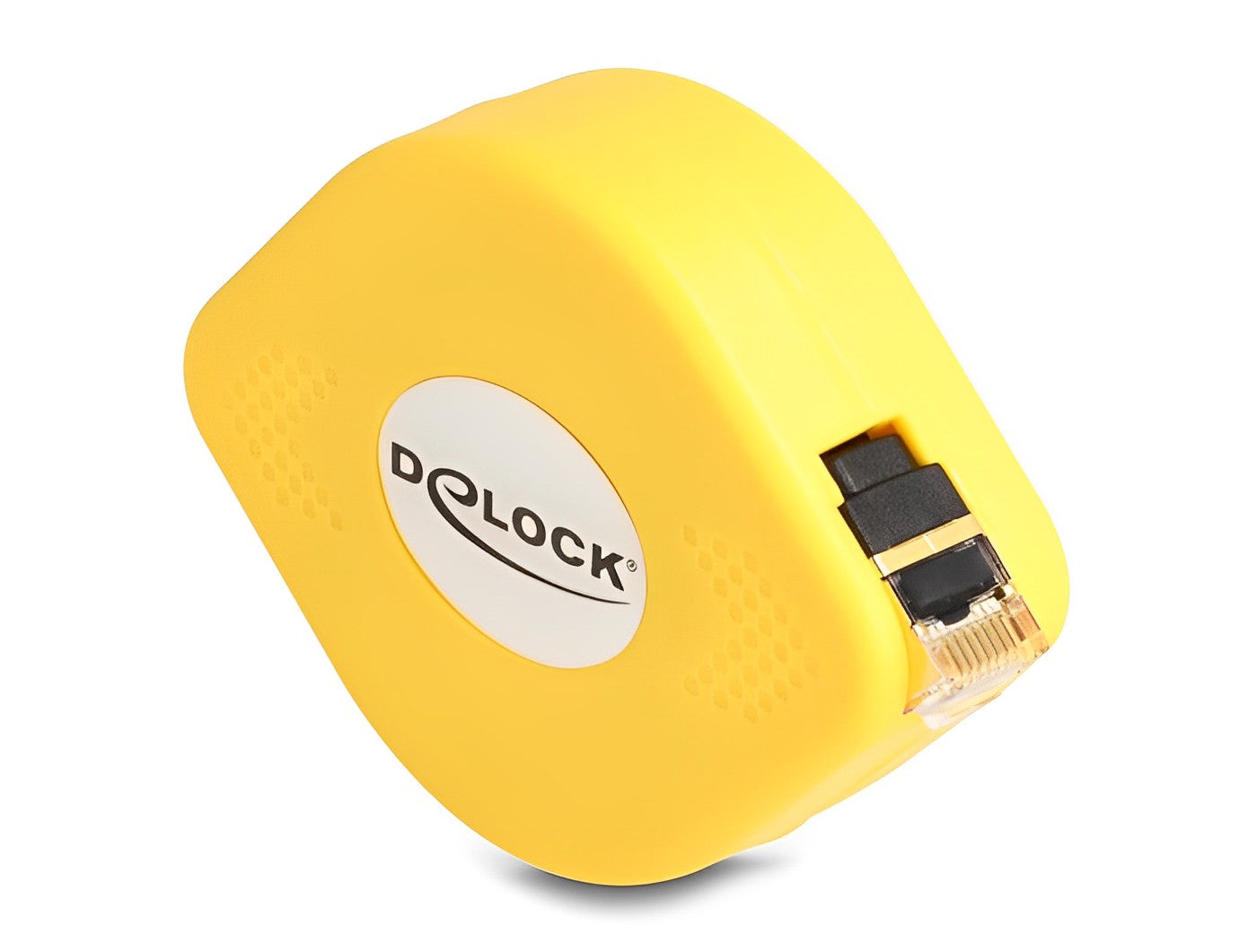 כבל רשת מסוכך נמתח RJ45 Cat.6A STP ז/ז אורך 1.5 מטר - delock.israel