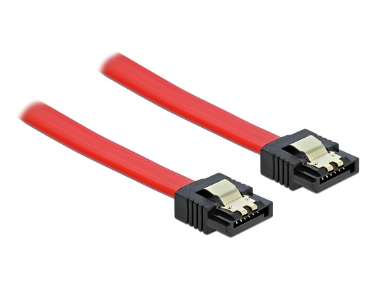 כבל SATA 6 Gb/s צבע אדום - delock.israel