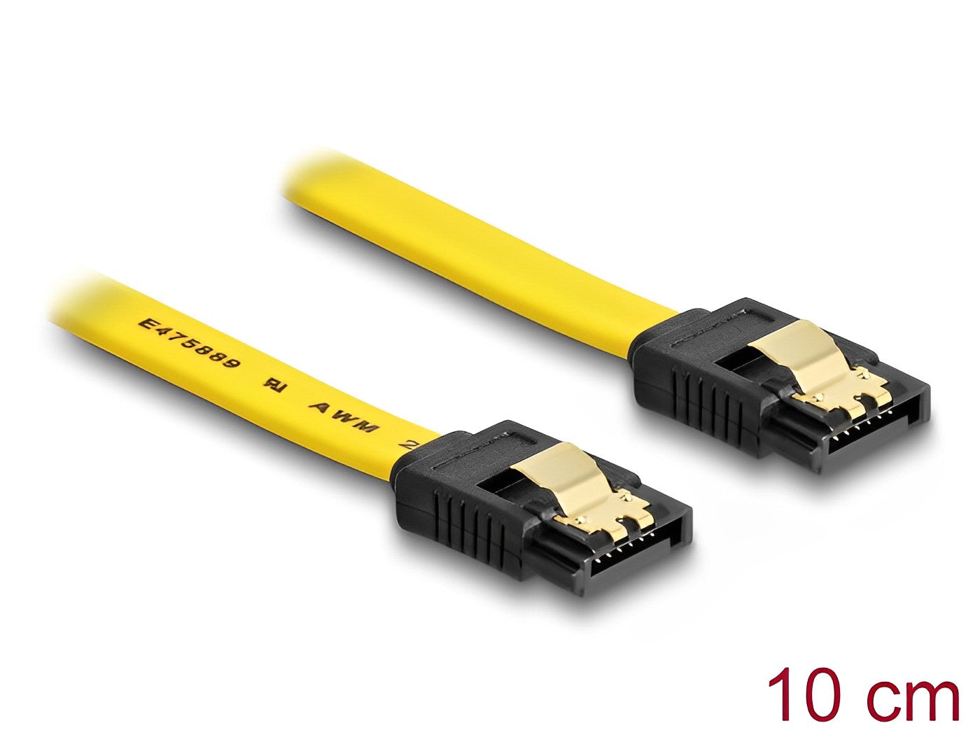 כבל SATA 6 Gb/s צבע צהוב - delock.israel