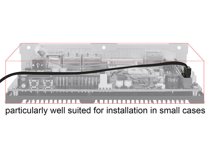 כבל SATA 6 Gb/s FLEXI צבע שחור - delock.israel