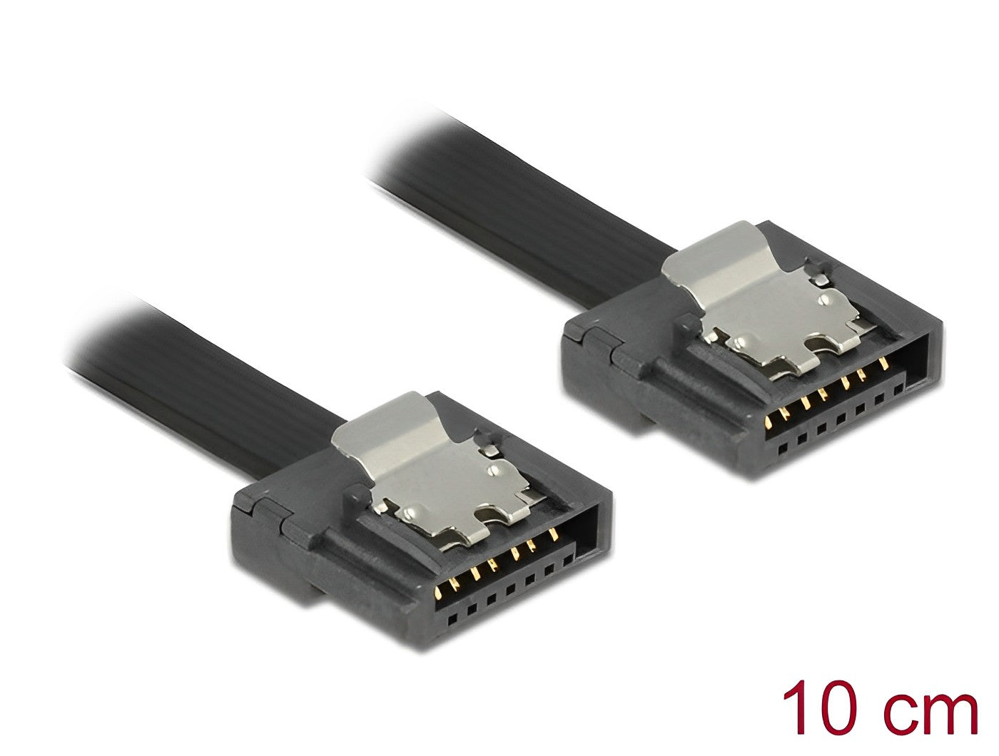 כבל SATA 6 Gb/s FLEXI צבע שחור - delock.israel
