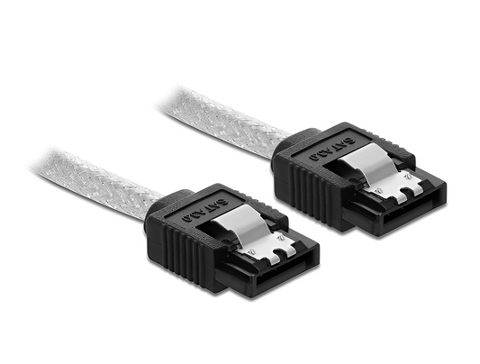 כבל SATA 6 Gb/s שקוף - delock.israel
