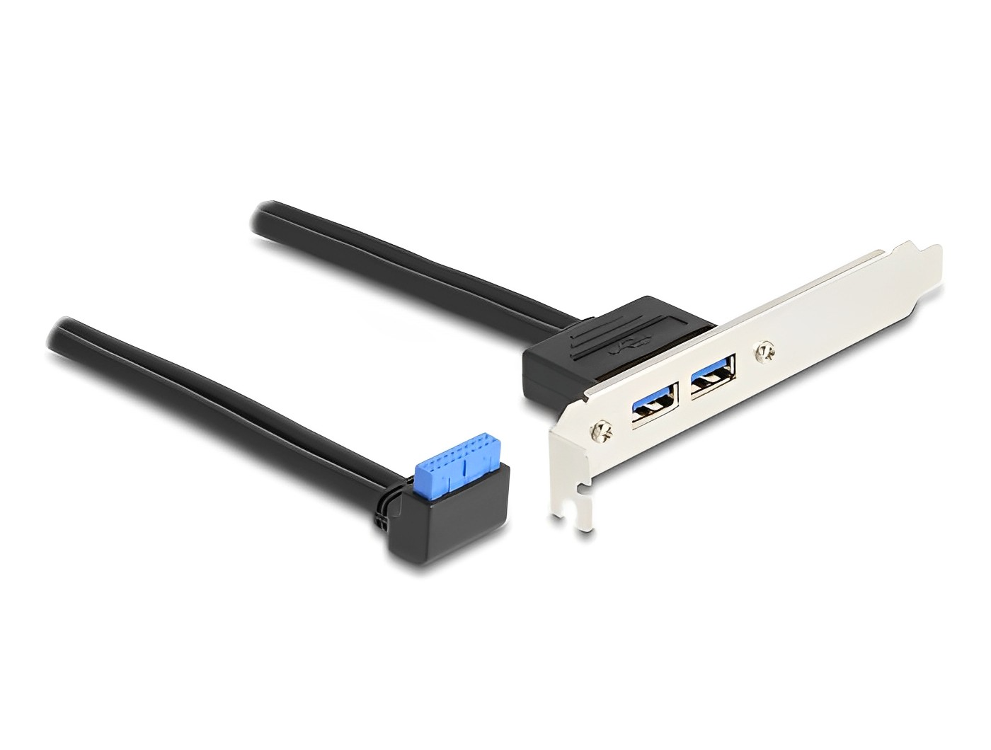 לוחית קצה USB-A 5Gbps - delock.israel