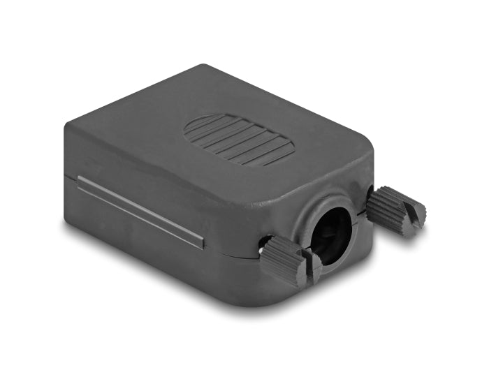Delock Sub-D connector housing 9 pin serial made of plastic including terminal block Connector socket for RS-232/RS-485/CANBUS - delock.israel