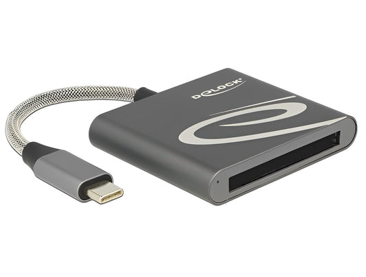 קורא כרטיסים USB-C עבור כרטיסי זיכרון CFast 2.0 - delock.israel