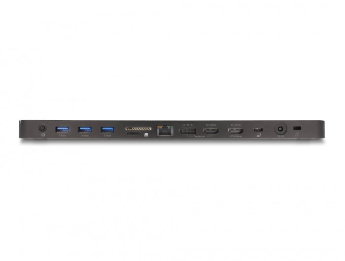 תחנת עגינה ®USB-C 4K Triple Display DisplayLink למחשב נייד עם חיבור ל- 3 מסכים בו זמנית דגם D88050 - delock.israel