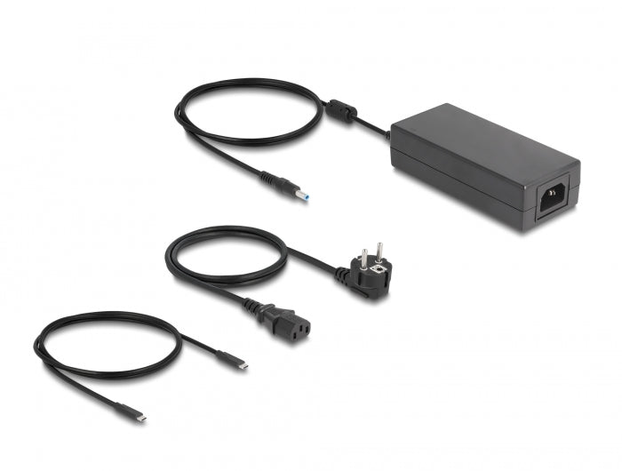 תחנת עגינה ®USB-C 4K Triple Display DisplayLink למחשב נייד עם חיבור ל- 3 מסכים בו זמנית דגם D88050 - delock.israel