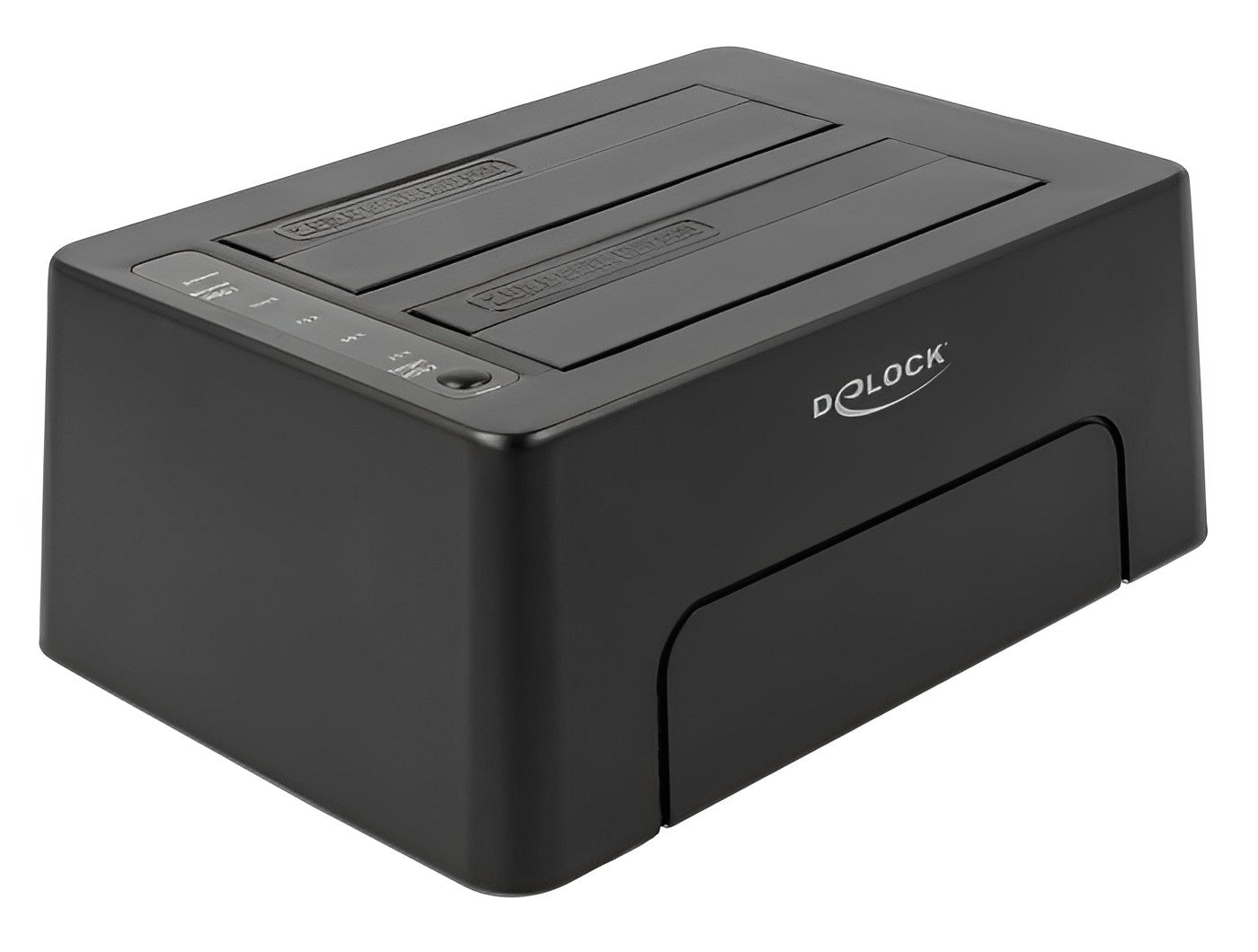 תחנת עגינה USB-C 3.1 Gen 2 עבור 2 כונני SATA HDD/SSD 2.5″/ 3.5″ עם פונקציית שכפול - delock.israel