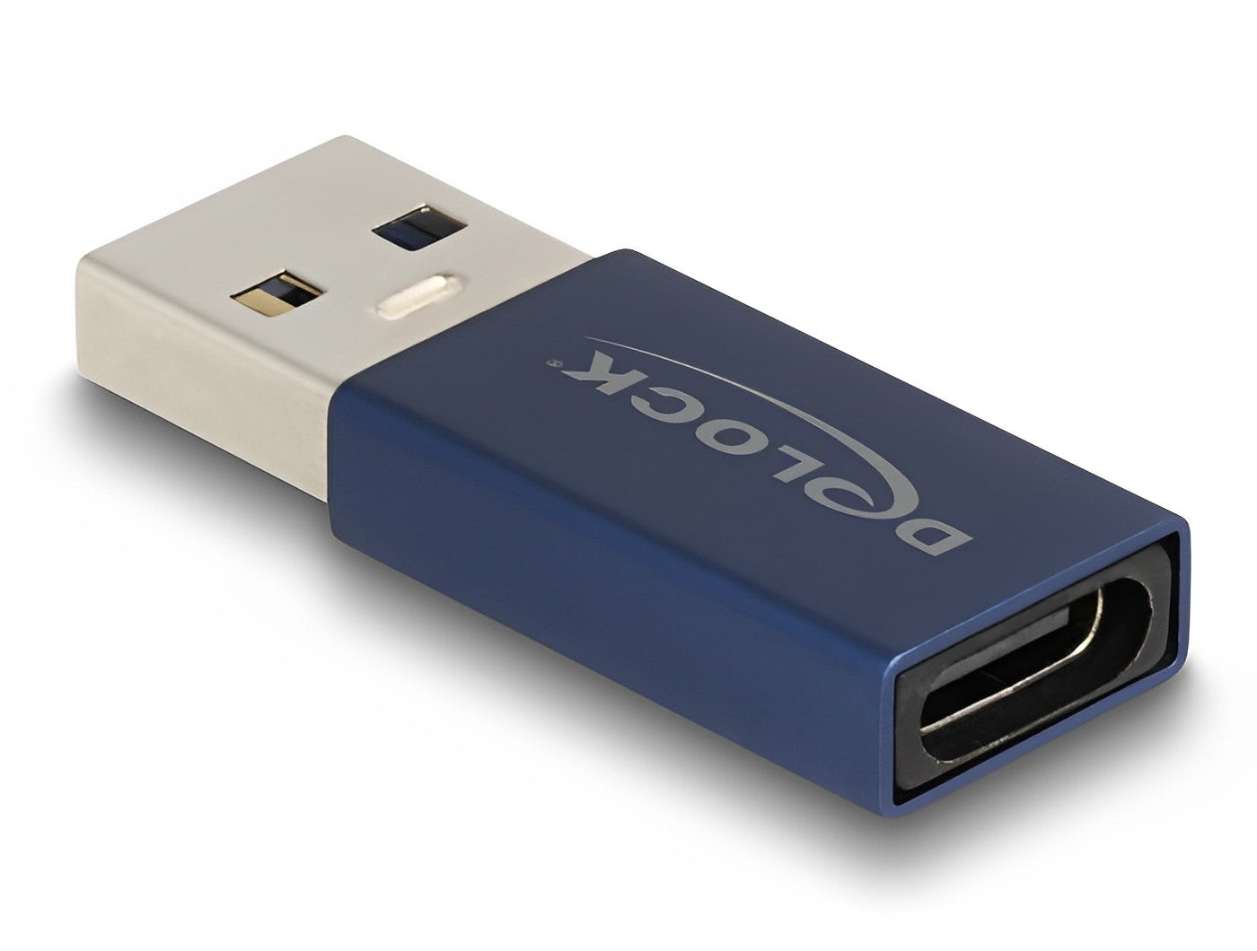 מתאם אקטיבי USB 10 Gbps תקע USB-A לשקע USB-C צ'יפ VIA - delock.israel