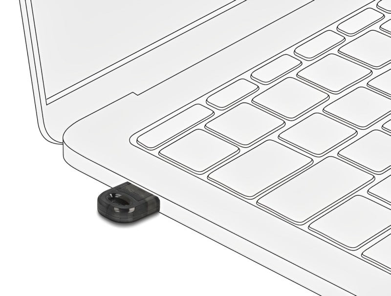 מתאם בלוטות' Bluetooth 5.0 בחיבור USB - delock.israel