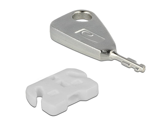 חוסם ונועל שקע USB-A סט 5 יח - delock.israel