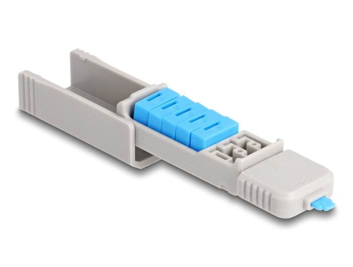 חוסם ונועל שקע USB-A סט 5 יח + כלי נעילה - delock.israel