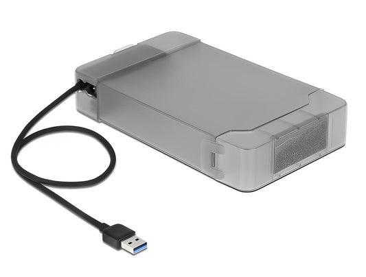 ממיר USB-3.0 עבור כונן דיסק 3.5″SATA HDD/SSD + כיסוי הגנה - delock.israel