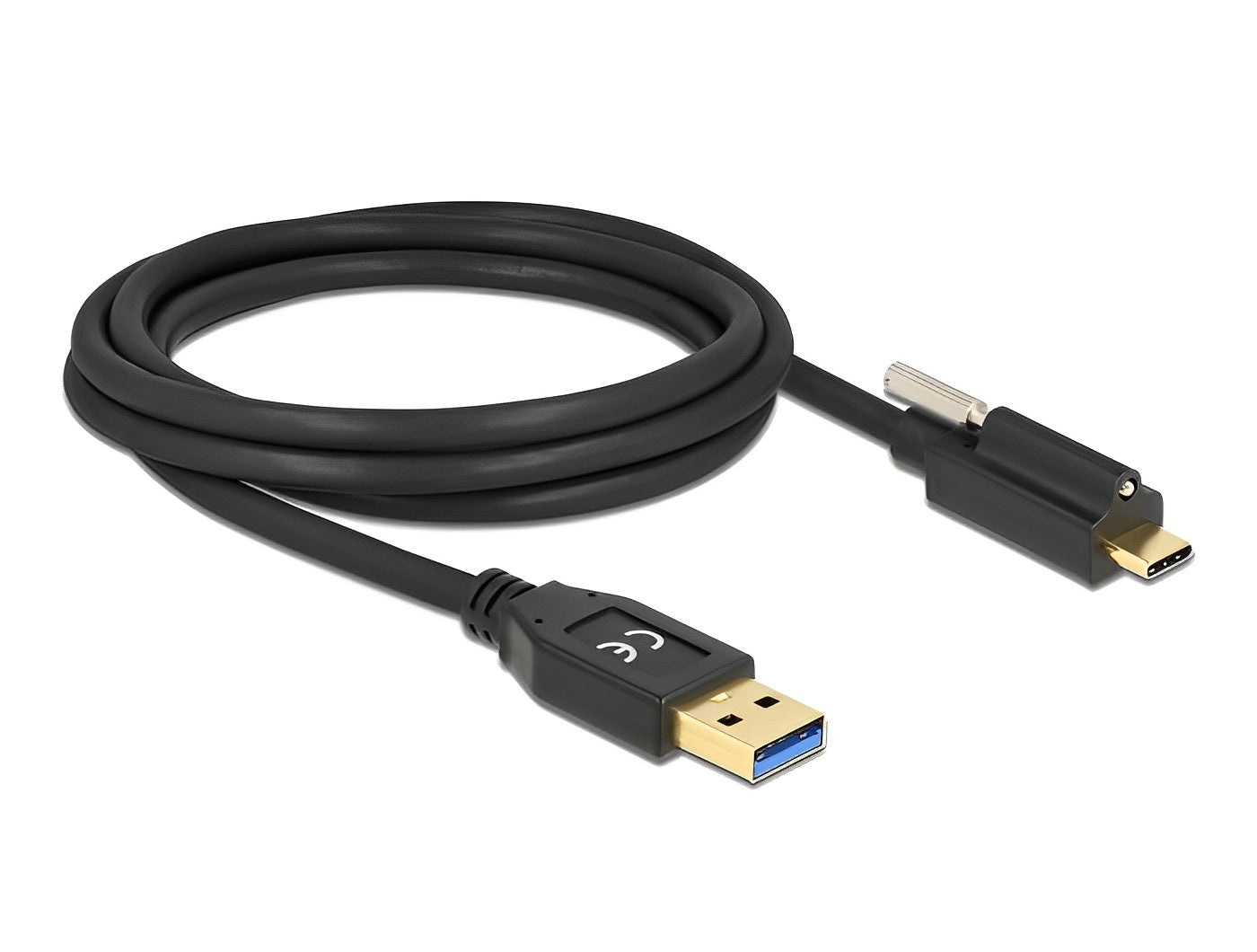 כבל USB 10Gbps מבית DELOCK גרמניה מאפשר לחבר מכשיר עם מחבר USB Type-C למחשב או למחשב נייד עם יציאת USB Type-A