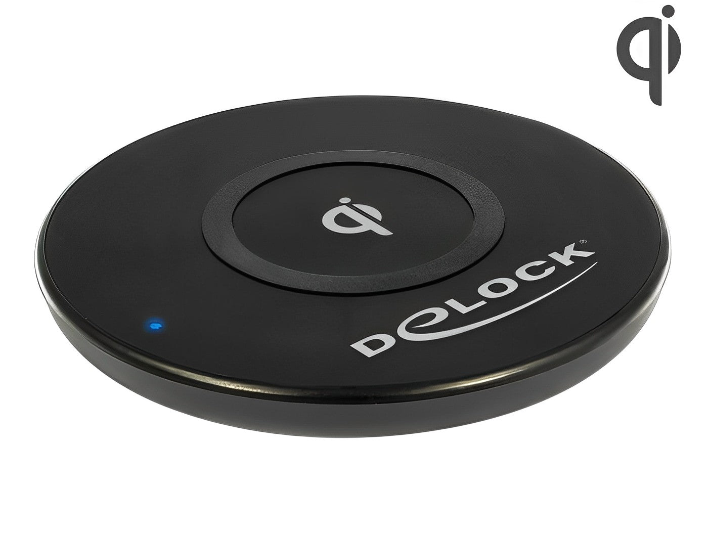 מטען שולחני אלחוטי Wireless Qi Fast Charger 10 W - delock.israel