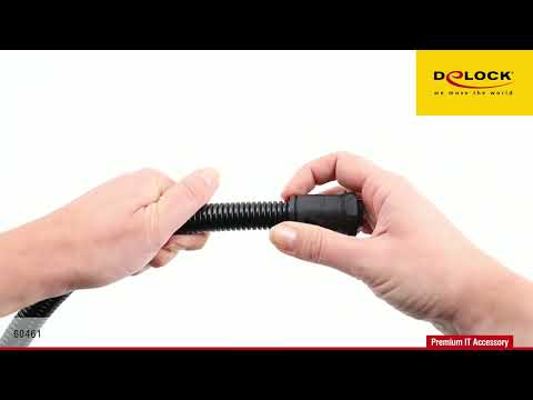 שרוול להגנת כבלים אטום נגד מים IP67 עם סט מתאמים PG אורך 2 מטר - delock.israel