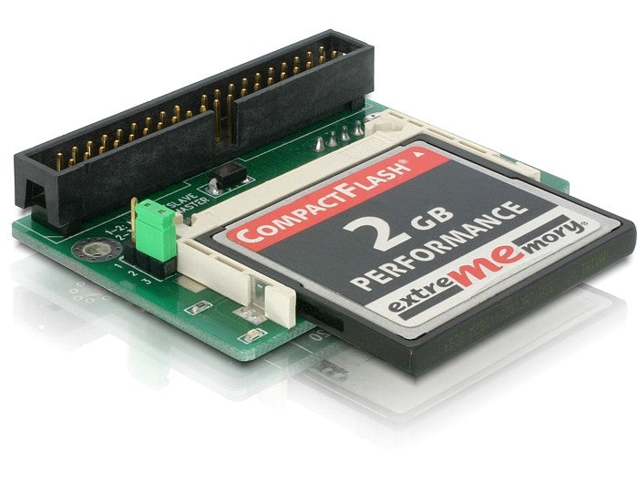 קורא כרטיסים IDE זכר 3.5″ לזיכרונות Compact Flash - delock.israel