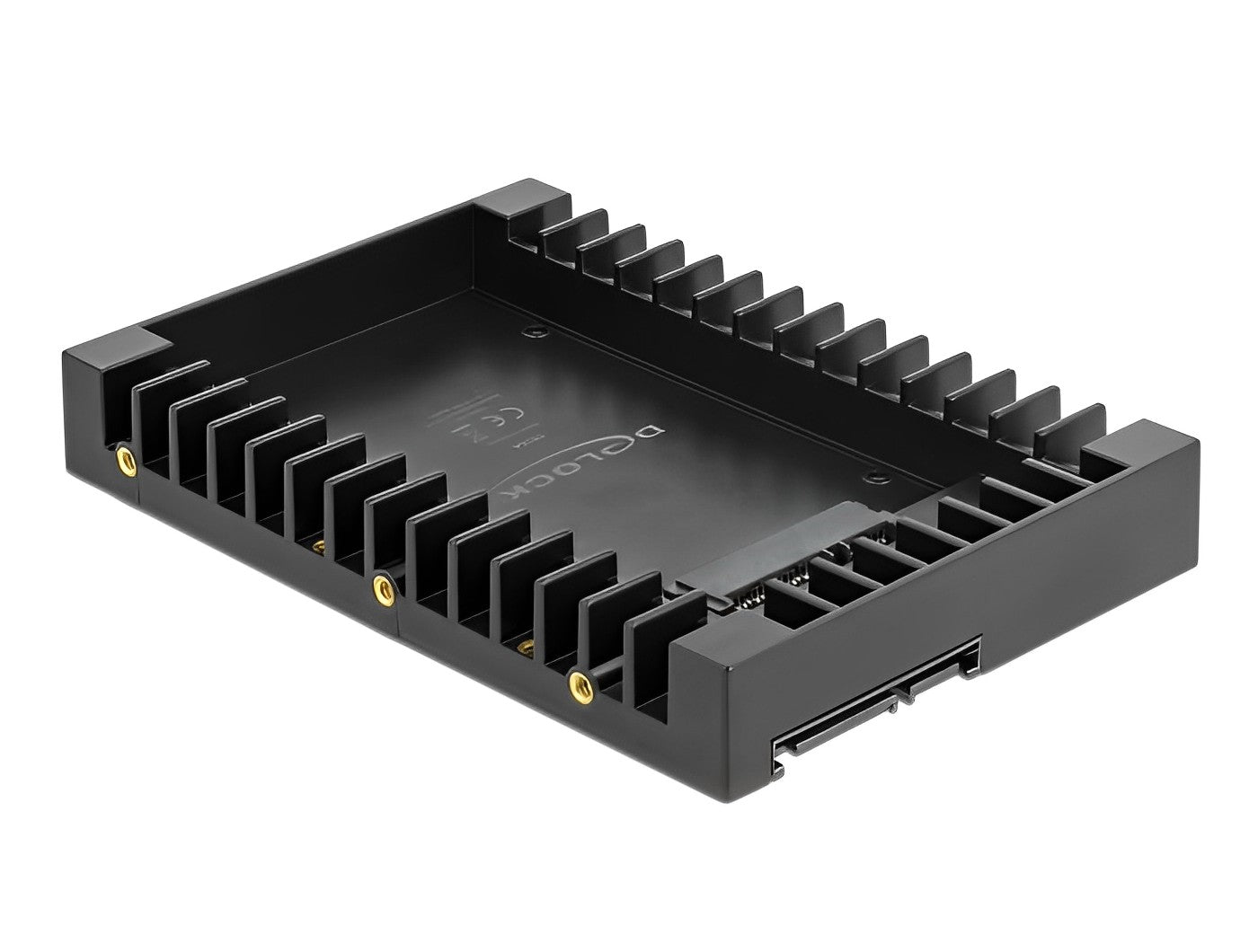 מסגרת 3.5″ להתקנה כונן דיסק 2.5″SATA - delock.israel