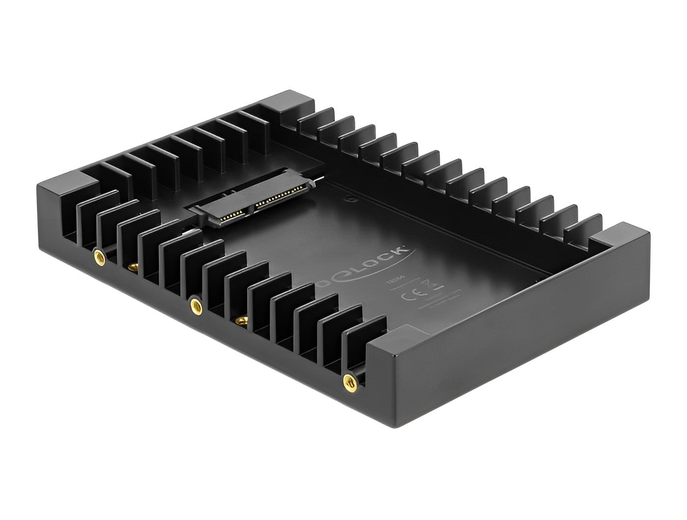 מסגרת 3.5″ להתקנה כונן דיסק 2.5″SATA - delock.israel