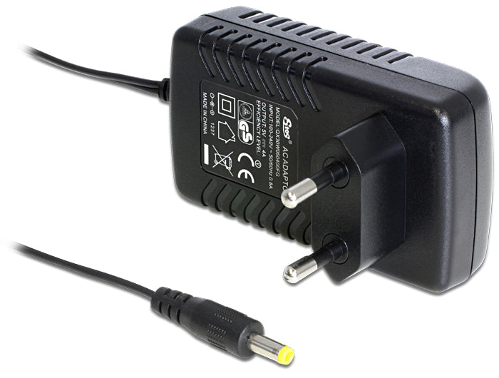 מפצל USB 3.0 5Gbps אקטיבי עם 3 יציאות USB-A ושקע רשת RJ45 Giga - delock.israel