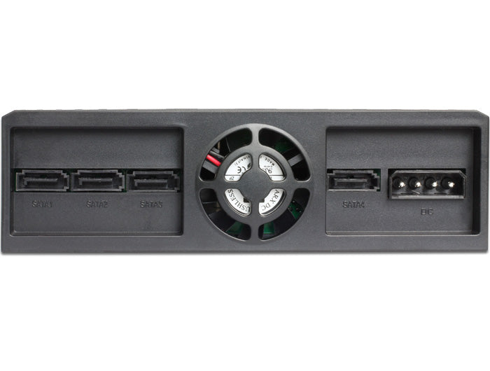 מגירה נשלפת 5.25″ עבור 4 כוננים 2.5″SATA HDD/SSD - delock.israel