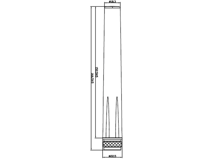 אנטנה כלל כיוונית GSM / UMTS 2.5 dBi חיצונית IP67 מחבר N plug - delock.israel