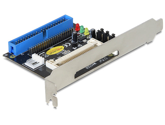 קורא כרטיסים IDE / PC לזיכרונות Compact Flash - delock.israel