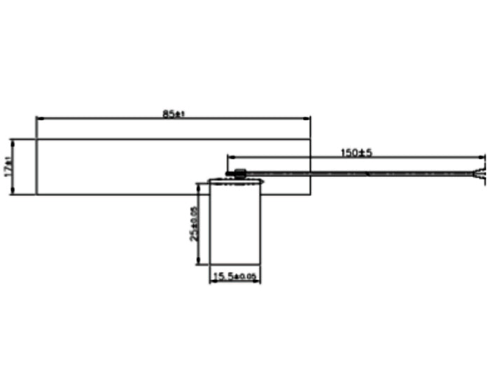 אנטנה LTE 0.5 - 2.0 dBi פנימית PCB בהדבקה עצמית מחבר MHF® I plug - delock.israel