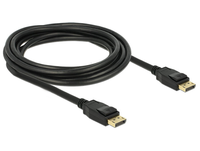 כבל DisplayPort 1.2 4K ז/ז תומך 60 הרץ - delock.israel