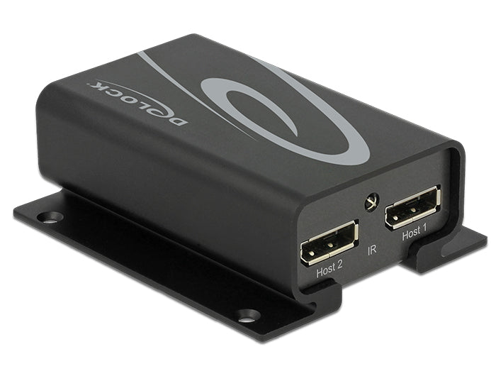 מיתוג DisplayPort 1.2 4K 2/1 - delock.israel