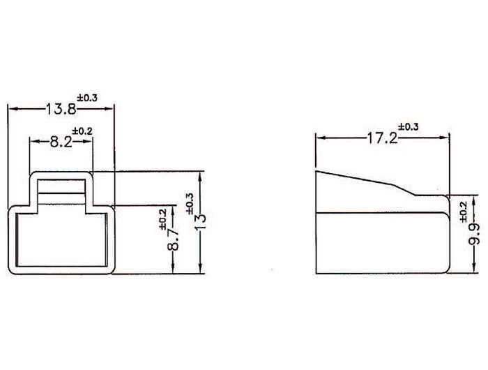 כיסוי נגד אבק ללא אחיזה לתקע RJ45 - delock.israel