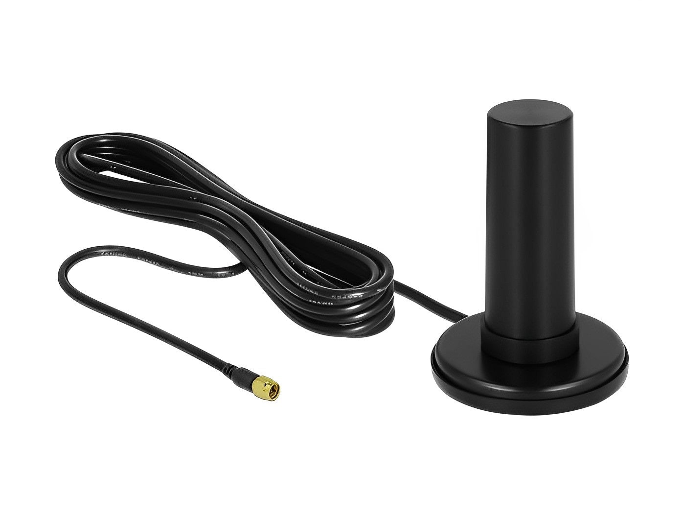אנטנה כלל כיוונית 5G LTE 0 - 3 dBi חיצונית עם בסיס מגנטי מחבר SMA plug - delock.israel