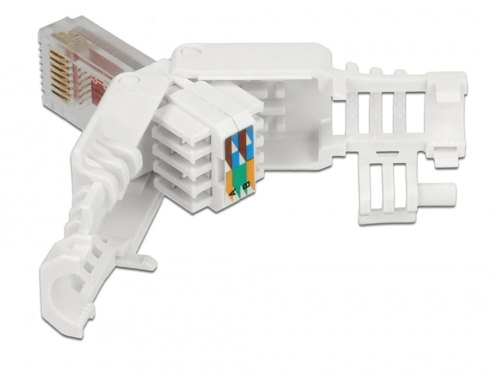 תקע רשת לא מסוכך RJ45 Cat.6 UTP ללא כלי - delock.israel