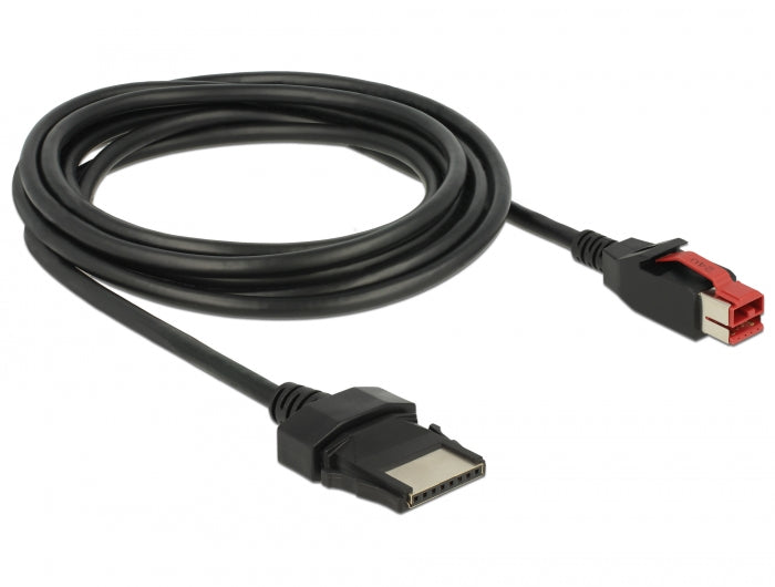 כבל USB עבור מדפסות קופה ומסופים תקע PoweredUSB 24V לתקע 8 פין - delock.israel