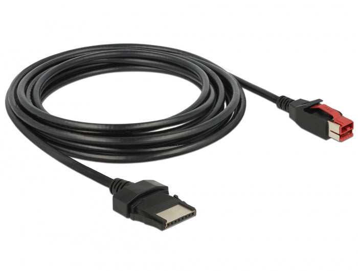 כבל USB עבור מדפסות קופה ומסופים תקע PoweredUSB 24V לתקע 8 פין - delock.israel
