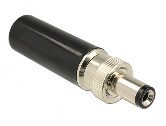 מחבר DC 5.5 x 2.1 x 9.5 זכר בהלחמה - delock.israel